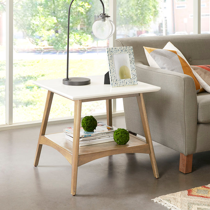Parker 24" End Table with Storage Shelf