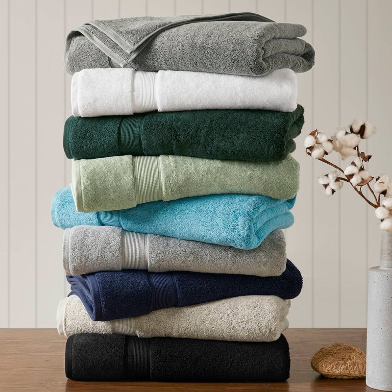 800GSM Premium Long-Staple Cotton Oversized Bath Towel - 2 Pieces