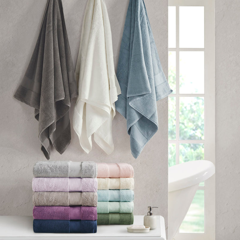 Turkish 100% Cotton 6-Piece Bath Towel Set